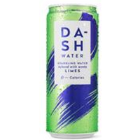 Dash Dash Water Sparkling Lime 330ml