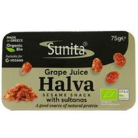 Sunita Organic Grape Juice & Sultana Halva 75g
