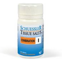 Schuessler Combination I Tissue Salts 125 Tablets