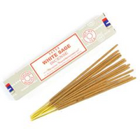 Satya Satya White Sage Incense sticks 15g Pack.