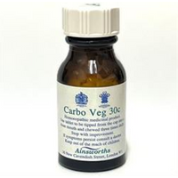 Ainsworths Carbo Veg 30C Single Counter Remedy 120 tabs
