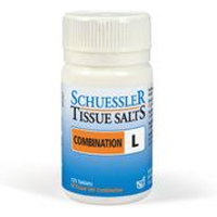Schuessler Combination L Tissue Salts 125 Tabs