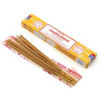 Satya Satya Sandalwood Incense sticks 15g Pack.