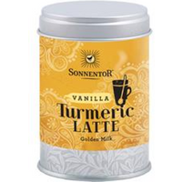 Sonnentor Org Turmeric Latte Vanilla Tin 60g