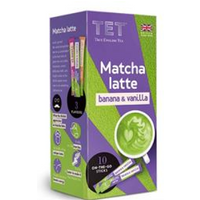 True English Tea ??? MATCHA LATTE BANANA & VANILLA 10x10g in sticks