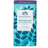 Summerdown Summerdown - Peppermint Milk Chocolate Bar - 100g
