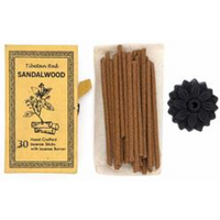 Siesta 100% Natural Ingredients - Tibetan Sandalwood Incense Set