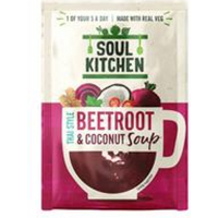 Soul Kitchen Soul Kitchen Thai Beetroot & Coconut Instant Soup vegan gf 25g