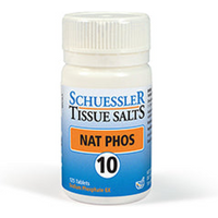 Schuessler No 10 Nat Phos Tissue Salts 125 Tabs