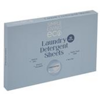 Simple Living Eco Eco laundry sheets Unscented scent. Plant-based UK made.