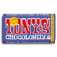 Tonys Chocolonely Tonys Chocolonely 42% Milk Pretzel Toffee Choc Bar 90g