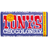 Tonys Chocolonely Dark Milk Pretzel Toffee Chocolate Bar 180g