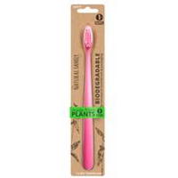 The Natural Family NFco Bio Toothbrush Single Neon Assorted 25g