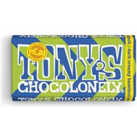 Tonys Chocolonely Tony's Chocolonely Dark Creamy Hazelnut Crunch 180g