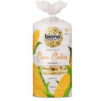 Biona Corn Cakes no salt Organic - 100% Corn 110g