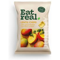 Eat Real Eat Real Lentil Chips Mango & Mint 95g
