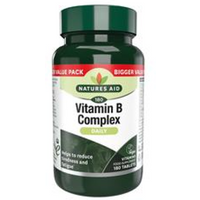 Natures Aid Vitamin B Complex (Improved Formula) 180 Tablets