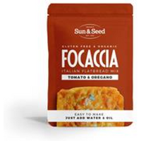Sun and Seed Organic GF Focaccia Mix Tomato & Oregano 300g