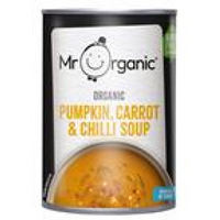Mr Organic Mr Organic Pumpkin Carrot & Chilli Soup 400g