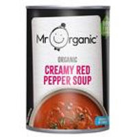 Mr Organic Mr Organic Creamy Red Pepper Soup 400g