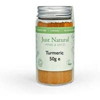 Just Natural Herbs Organic Turmeric (Glass Jar) 50g