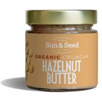 Sun and Seed Organic Hazelnut Crunchy Butter 200g
