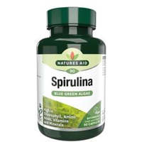 Natures Aid Spirulina 500mg 90 Caps