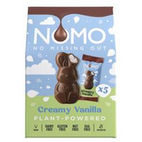 Nomo NOMO Free From Chocolate Vanilla Dough Mini Bunnies 5 pack