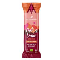 Moonvalley Organic Gluten-free Energy Bar Orange & Red Beets 50g