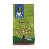 Crazy Jack Crazy Jack Organic Pumpkin Seeds 100g