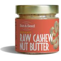 Sun and Seed Sun and Seed Organic Raw Cashew Nut Butter 200g