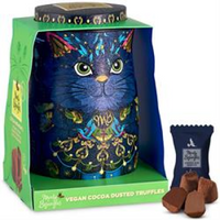 Monty Bojangles Midnight Prince Cocoa Nib Nights Vegan Truffles Cat Tin 135g