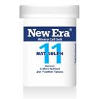 New Era No. 11 Nat. Sulph. 240 tablets