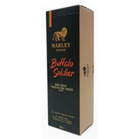 Marley Coffee Nespresso-compatible capsules - earthy & bold dark roast blend.