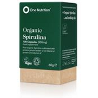 One Nutrition Spirulina 100 vegecaps 500mg 100 vegicaps
