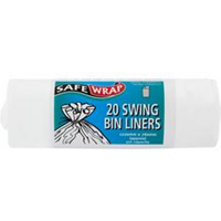 Safewrap Swing Bin Liners - 20 bags
