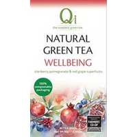 Qi Wellbeing Green Tea 25 Tea bags / 40g