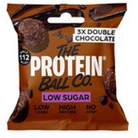 The Protein Ball Co Keto Low Sugar Double Chocolate Balls 25g
