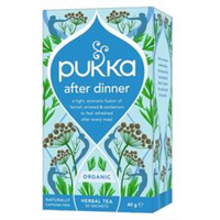 Pukka Herbs Organic After Dinner Herbal tea 20 sachets
