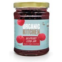 Organic Kitchen Organic Raspberry Extra Fruit Jam 340g