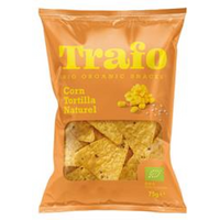 Trafo Organic Tortilla Chips Natural 75g