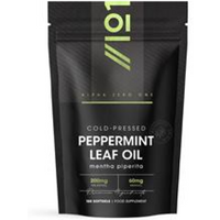 Alpha01 Alpha01 Peppermint Oil 200mg 180 Softgels