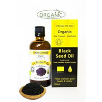 Organic The Best Organic Black Seed Oil (Black Cumin) 100ml