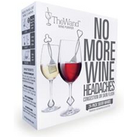 PureWine The Wand Wine Purifier - Silver 24-Pack