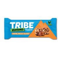 Tribe TRIBE Wildfarmed Flapjack in Toffee Pecan + Raisin 50g