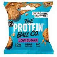 The Protein Ball Co Keto Low Sugar Peanut Butter 25g