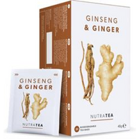 Nutratea NutraTea Ginseng & Ginger - 20 Tea Bags