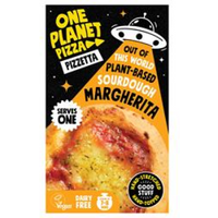 One Planet One Planet Pizza Frozen Sourdough Margherita Vegan Pizzetta 185g