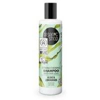 Organic Shop OS Strengthening Shampoo Anti-Hair Loss Algae&Lemongrass (280ml)