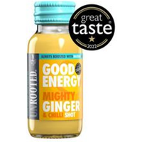 Unrooted Mighty Ginger Shot ginger & turmeric wake-up shot 60ml